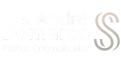 Logomarca Dr. André Domarco branco sem fundo